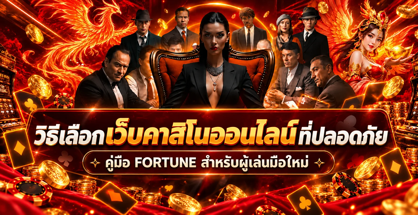 FORTUNE | วิธีเลือกเว็บคาสิโนออนไลน์ที่ปลอดภัย